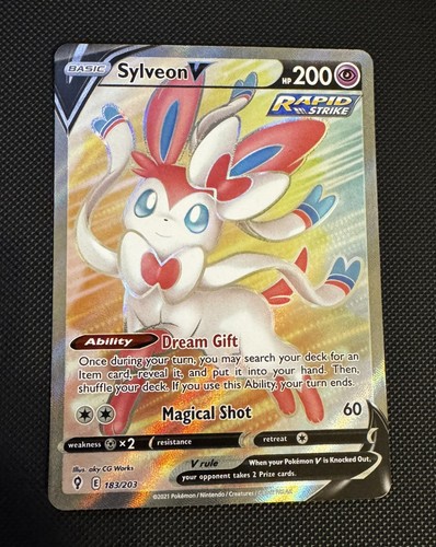 Sylveon V 183/203 [NM] Evolving Skies Full Art English