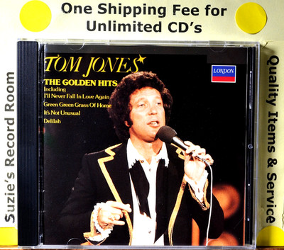 CD Tom Jones The Golden Hits Full Silver Original LIKE NEW Green Grass of Home