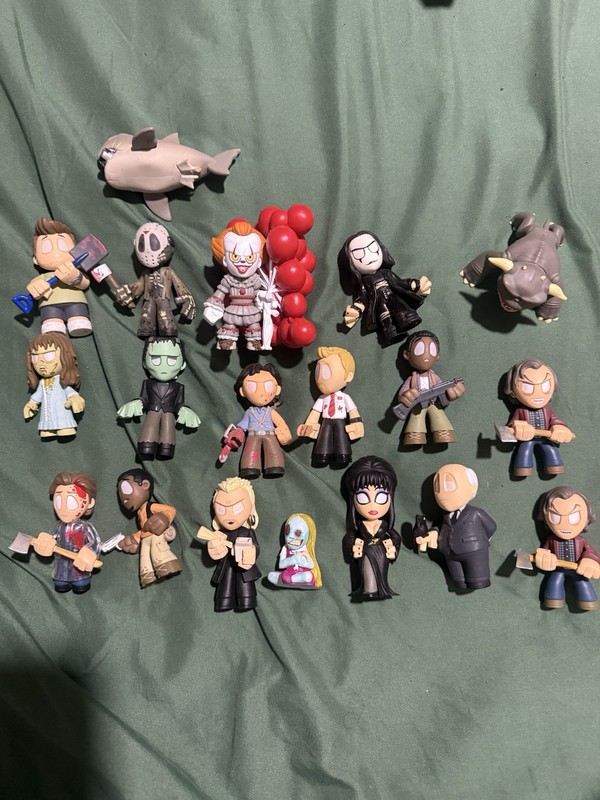 Funko Mystery Mini Horror Lot Crow Jason Shining Psycho