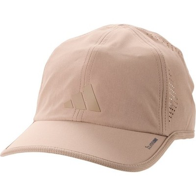 *SALE* Adidas SUPERLITE Baseball Hat Adidas Logo Cap CHALK Brown Unisex 