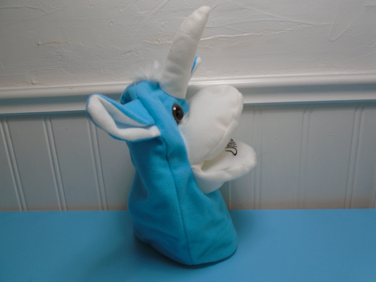 F-A-O SCHWARZ ALPHABET UNICORN 6.5" HAND PUPPET PLUSH (ML345)