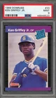 1989 Ken Griffey Jr Donruss #33 RC Rookie PSA 9 **Dead Centered**