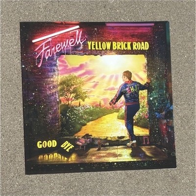 Farewell Yellow Brick Road by Elton John Hardcover Music Picture Book