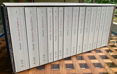 Nietzsche: Kritische Studienausgabe in 15 Bänden (dtv Kassettenausgabe)
