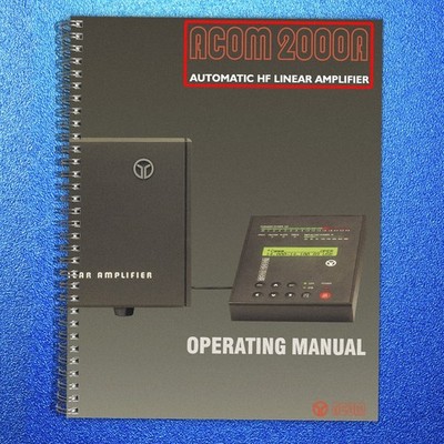 ACOM 2000A Auto HF Linear Amplifier User Manual 2011, SPIRAL FASTENED, TOUGH JAC