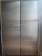 Miele American Fridge Freezer and Wine Cooler - Stainless Steel 120x185x65cm