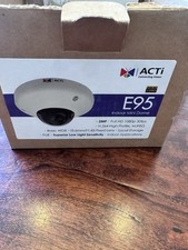 ACTi E95 Indoor Mini Dome IP Security Camera   2MP, 1080p, PoE, Vandal Resistant