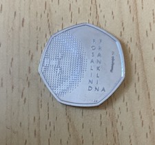 2020 Rosalind Franklin Uncirculated 50p Coin