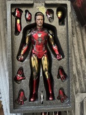 Hot Toys Iron Man Mark LXXXV 85 Battle Damaged Diecast MMS543D33 Endgame
