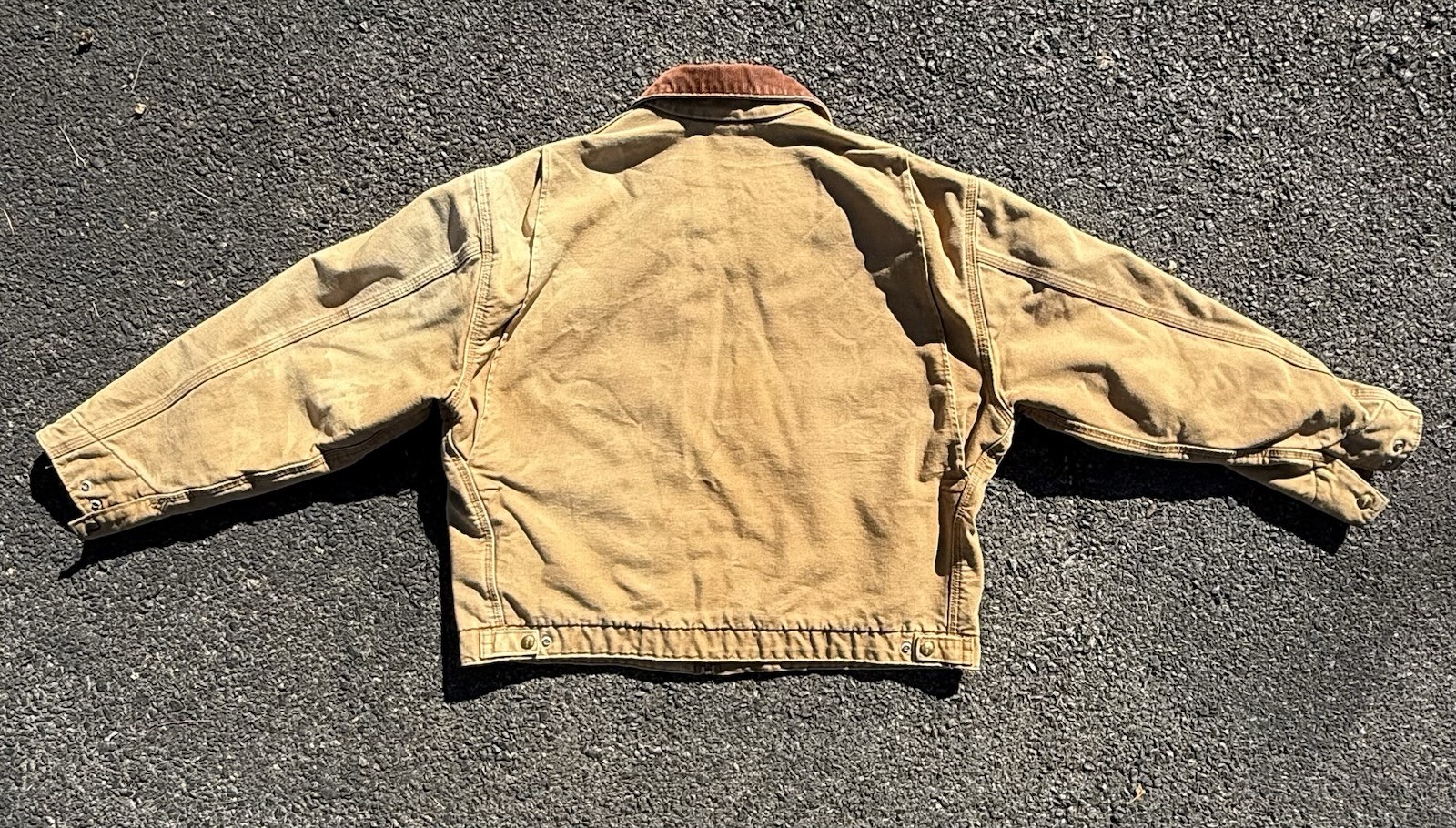 Vintage Carhartt Interstellar Brown Detroit Jacket RNJ001 BRN Men's XL Regular thumbnail 14