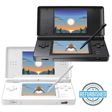 Nintendo DS Lite Console Handheld System Cleaned Tested New Black CaseRenewed GM