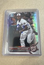 Autographed 2022 Bowman Draft - Chrome Trey Lipscomb #BDC-197 Refractor IP AUTO