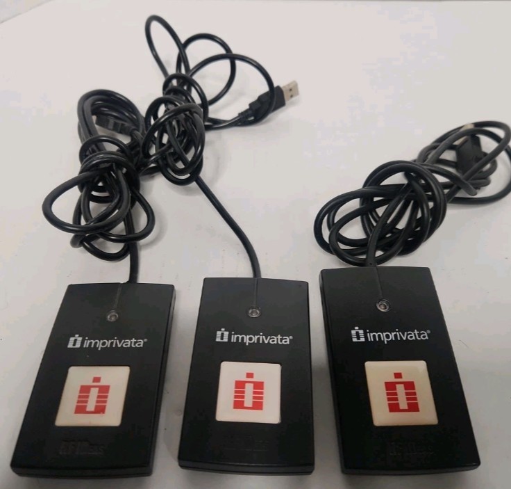 3 Used Imprivata RF Ideas HDW-IMP-60 USB Proximity Reader