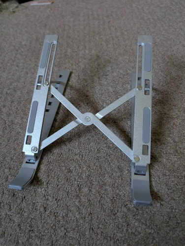 Folding Laptop Stand with Non-Slip Pads For Upto 15.6" Devices