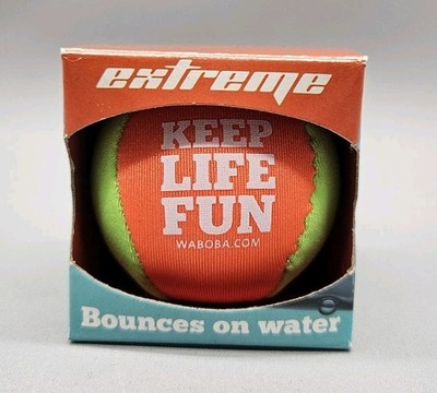 Waboba Extreme Wasserball Springt auf Wasser ,sehr kompakt, schwimmt 