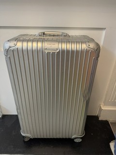 RIMOWA Valigia grande originale per check in in alluminio argento