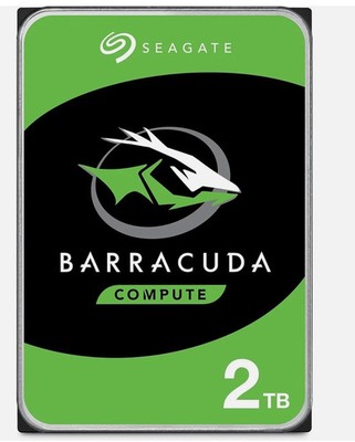 Seagate BarraCuda 2TB 3.5'' HDD 7200RPM 256MB SATA 6GB/s ST2000DMZ08 Festplatte