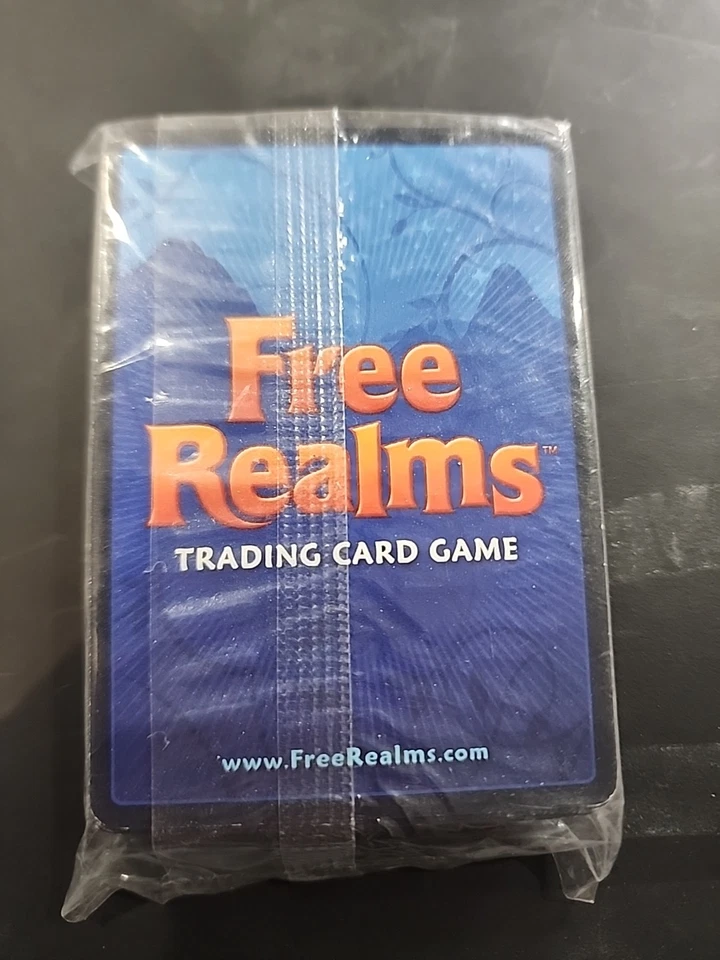 Topps Free Realms TCG Starter Deck CCG Bixie Stick Sony New! - Image 2 of 2