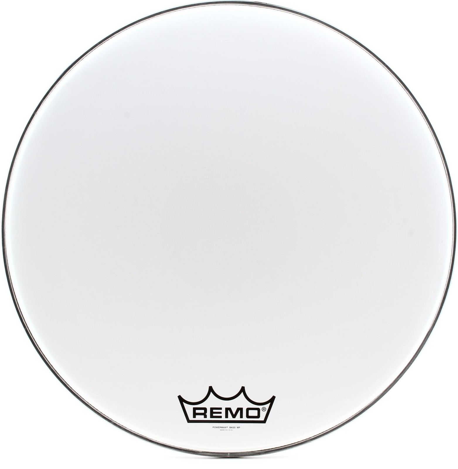 Ударная головка Remo Powermax Ultra White Crimplock Bass Drumhead - 26 дюймов 2 упаковки в комплекте 17690₽
