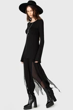 KILLSTAR The Grimmer The Better Midi Skirt In Black