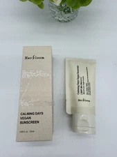 Herbloom Calming Days Vegan Sunscreen SPF 50+ 1.69 oz Damage Box Exp:10/27