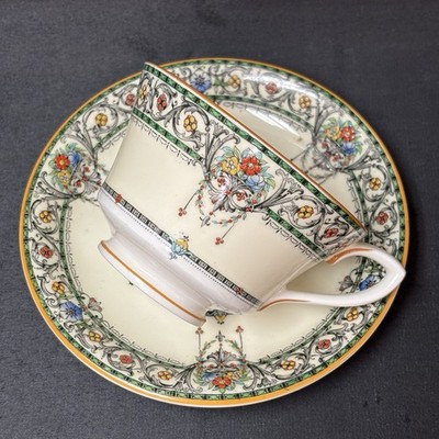 Royal Worcester CHANTILLY Cup and Saucer Set