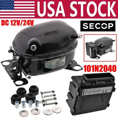 Car Refrigerator BD1.4F Secop Micro Compressor W/ DC 12V/24V 101N2040 Controller