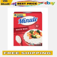 Minute Instant Light and Fluffy White Rice 72-oz Free Shipping