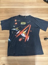 Vintage Star Wars Episode 1 Phantom Menace All Over Print XXXL 