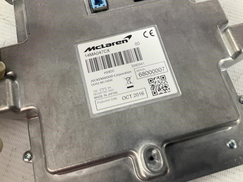 18-20 McLaren 720S Info-GPS-TV Screen Display Screen 14MA047CX P