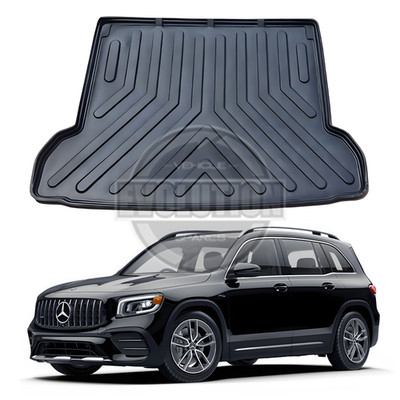 Rubber Boot Mat Tray Liner for Mercedes GLB X247 2019-2025 Heavy Duty