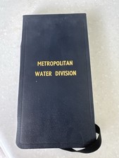Vintage Metropolitan Water Division Field Notebook – Lined, Unused, with Pencil