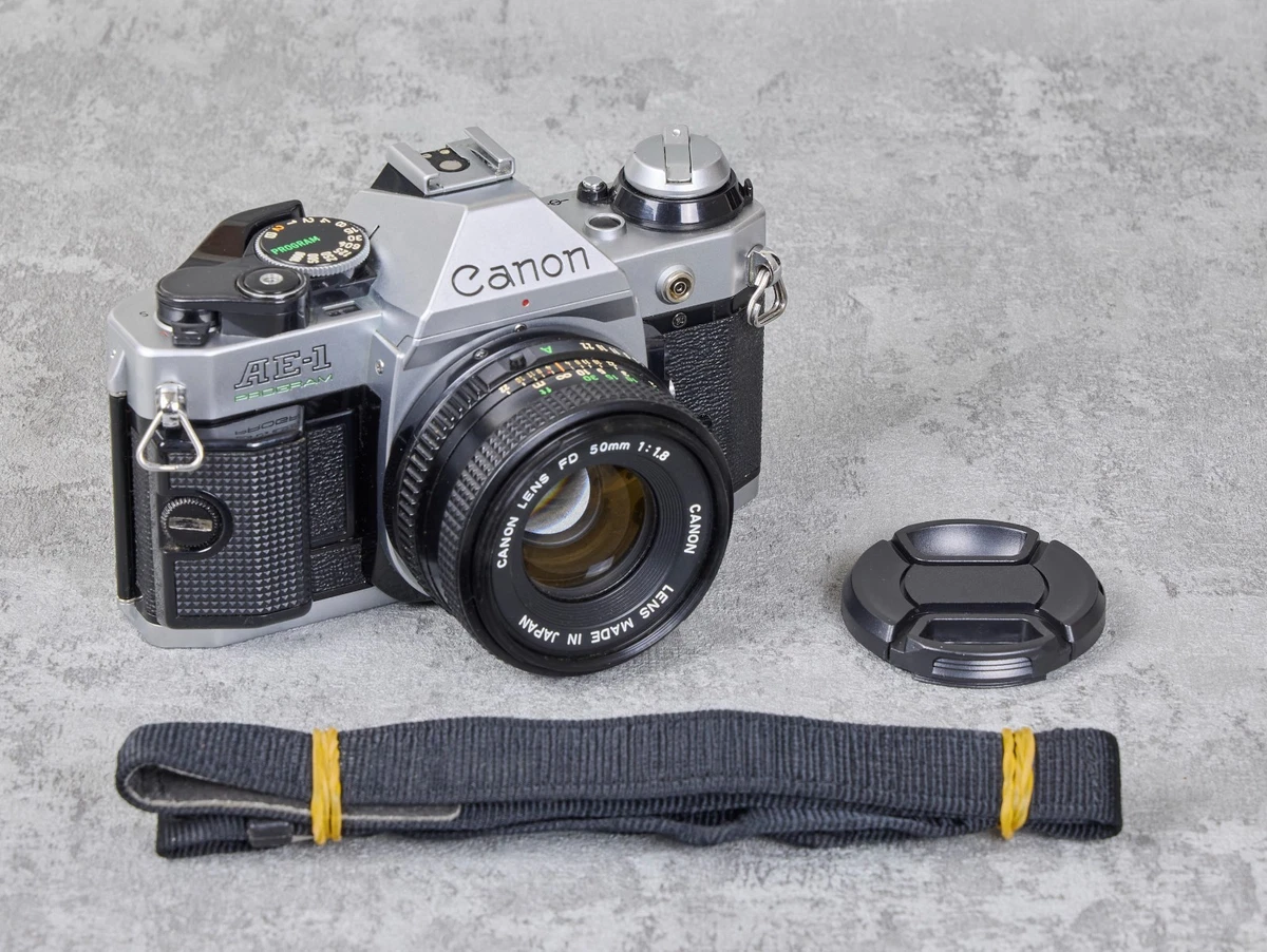 CANON AE-1 PROGRAM - 50 mm 1:1,8