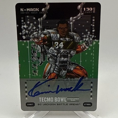 Bo Jackson Battle Arena Tecmo Bowl K-Mack Inspired Ink Steel Kevin Mack KMA7