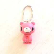 Gloomy Bear Keychain Pink 2006 Taito Prize Japan Chax GP PVC Ball Strap Rare