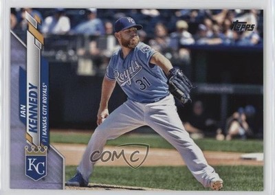 2020 Topps Father's Day Blue 33/50 Ian Kennedy #95 nd3