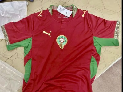 PUMA Morocco National Team Soccer Jersey Red  Men & women All sizes available
