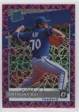 2020 Donruss Optic Rated Rookies Pink Velocity Prizm 48/199 Anthony Kay #52 0nr3