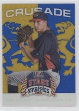 2015 Panini Stars and Stripes Crusade Blue James Kaprielian #48 0c7g