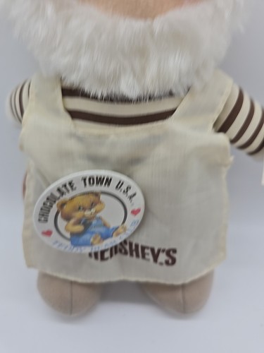 Vintage Rare Dakin HERSHEY'S ELF Plush 1986 Chef Plush Very Rare With Badge - Picture 4 of 16