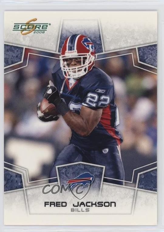 2008 Score Fred Jackson #39 Rookie RC 03hc