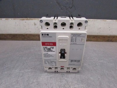 EATON HFD3080L, CIRCUIT BREAKER, 3P/ 80A/ 600V /65kA @480V, MAKE OFFER!