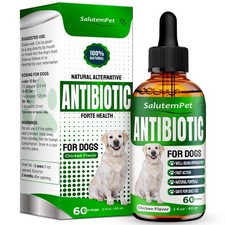 Natural Dog Antibiotics for Infections, Cough, Itch UTI Treatment