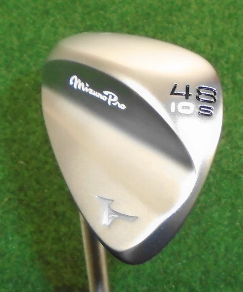 Mint LH Mizuno Pro T1 48/10 Pitching Wedge, SteelFiber i95 cw Stiff, +.5" 2.5 up - Image 2 of 4