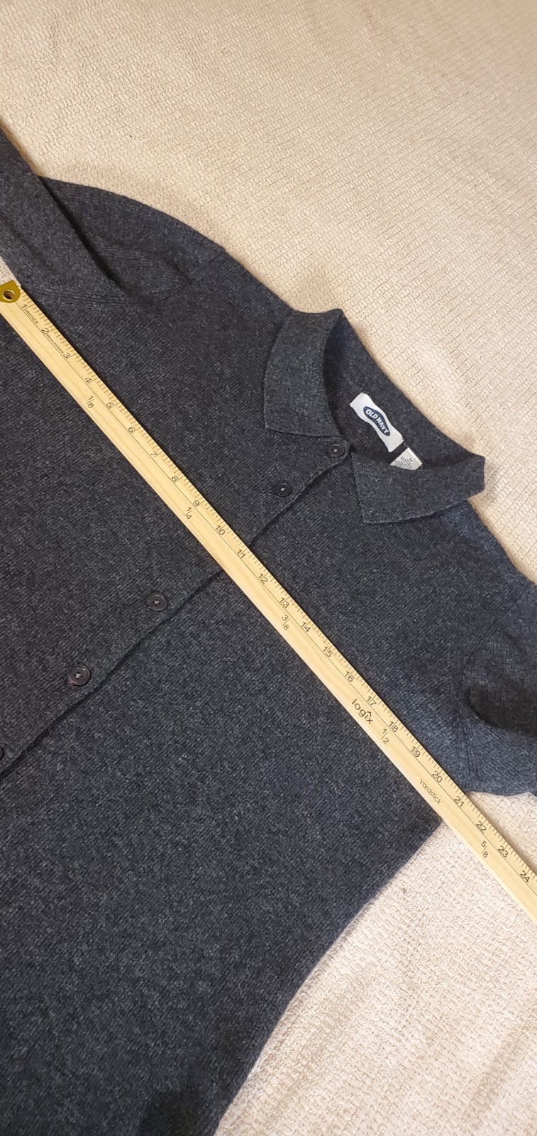 Old Navy Women's Button Down Collared Lambwool sw… - image 8