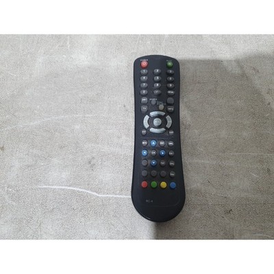 Schwarze Fernbedienung kabellos Infrarot Handgerät für Vistron RC-3 TV DVBT DVD