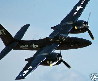 Giant  1/5 Scale Grumman F7F Tigercat Plans and Templates 123ws