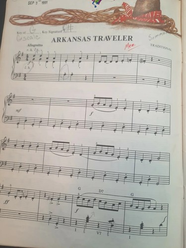 David Carr Glover Method for Piano Lessons: Level 3, 1989, no cover - Picture 3 of 7