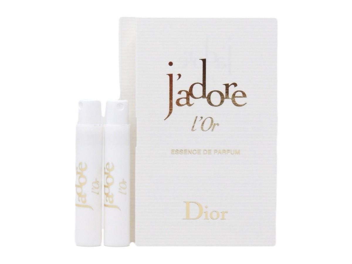 DIOR J'ADORE L'OR ESSENCE DE PARFUM 1.0ml .03fl oz x 2