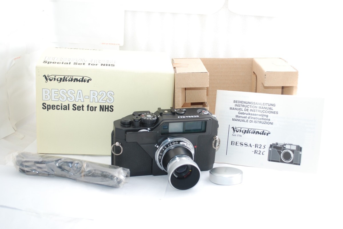 PRICE DOWN -VOIGTLANDER BESSA R2S NHS LIMITED EDITION SET
